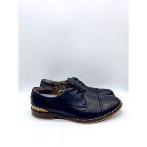 JOHNSTON & MURPHY Limited Men’s 9.5 D/B Black Cap Toe Oxfords Dress Shoes Formal